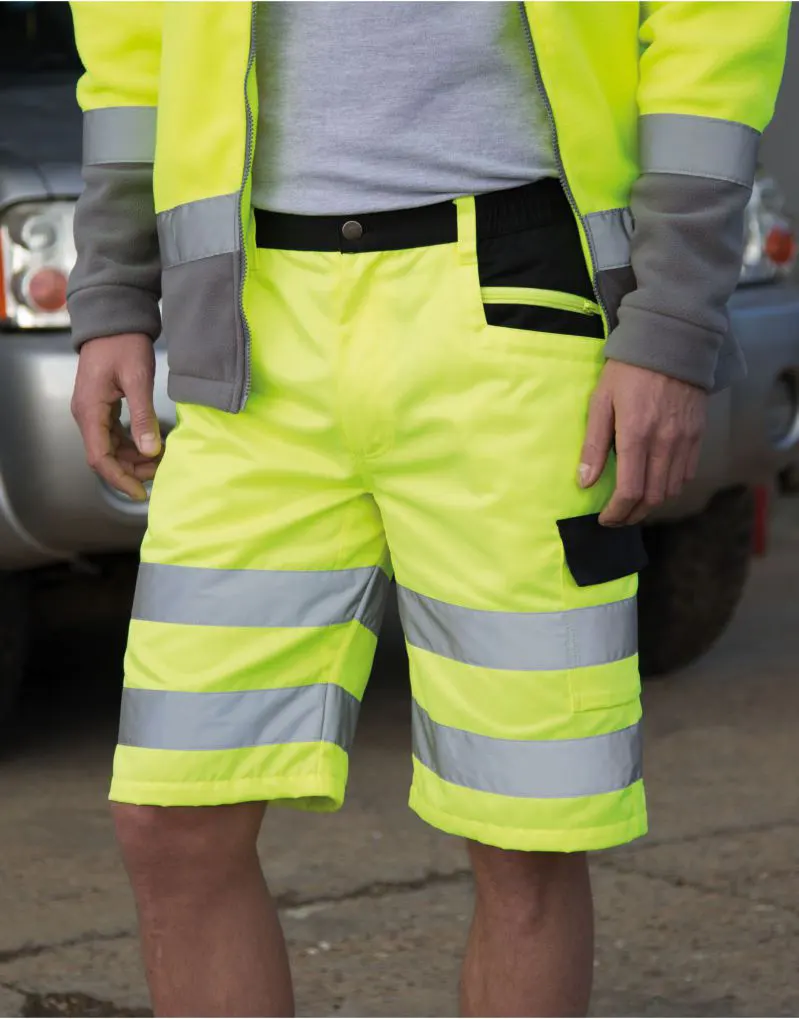 Result Safeguard Mens Safety Cargo Shorts