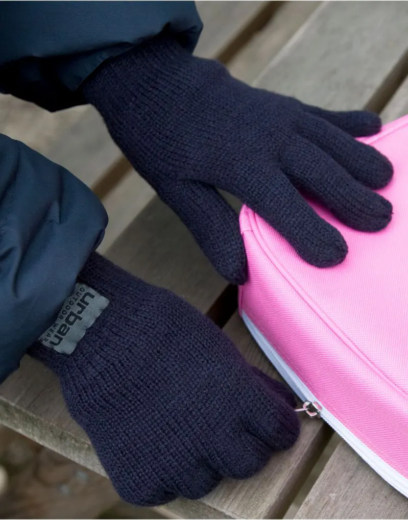 Result Winter Essentials Unisex Junior Classic Lined Thinsulate Gloves