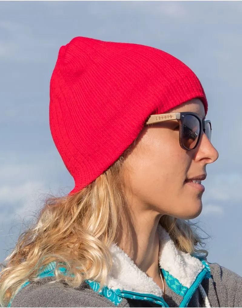 Result Winter Essentials Double Knit Cotton Beanie Hat