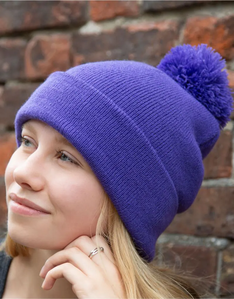 Result Winter Essentials Pom Pom Beanie