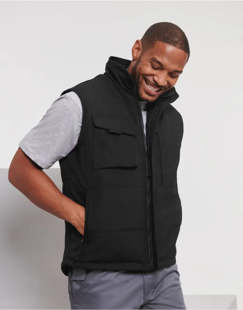 Russell Mens Heavy Duty Workwear Gilet