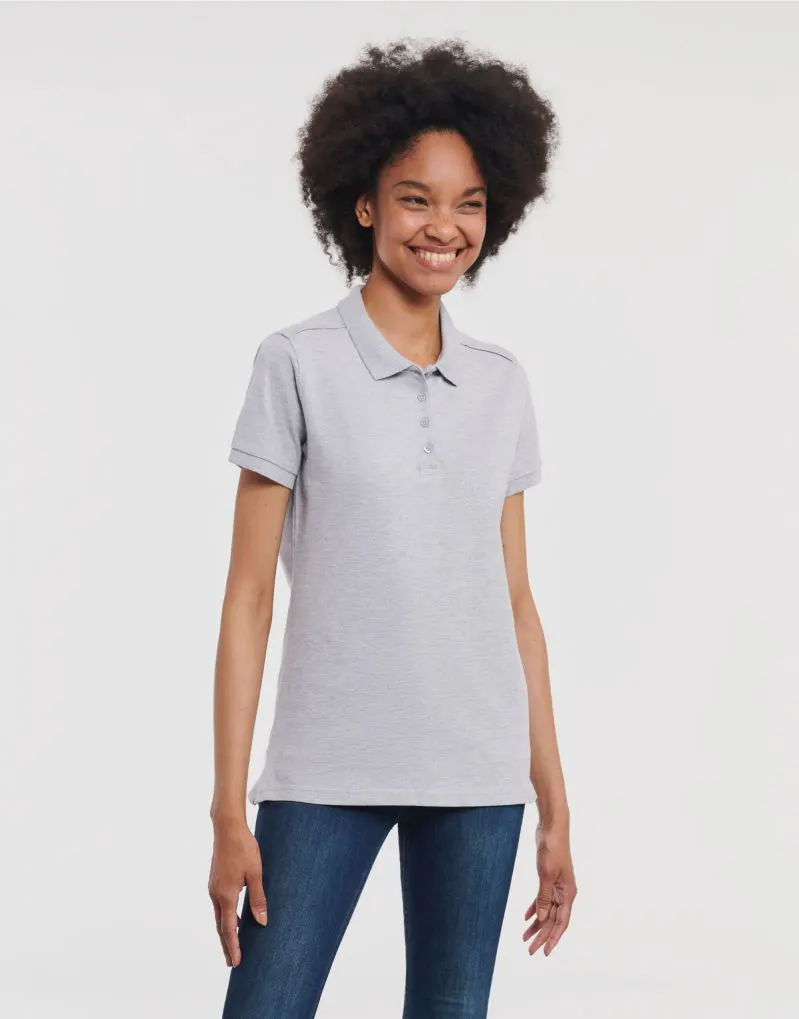 Russell Ladies Tailored Stretch Polo