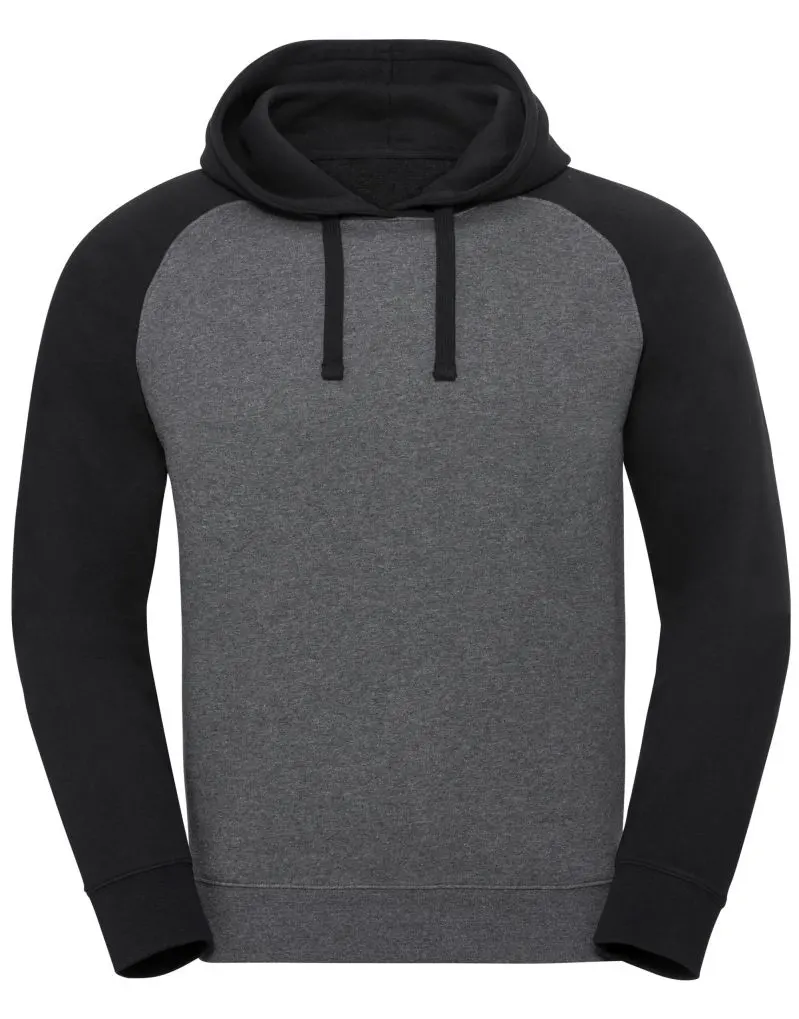 Russell Mens Authentic Hooded Baseball Sweat