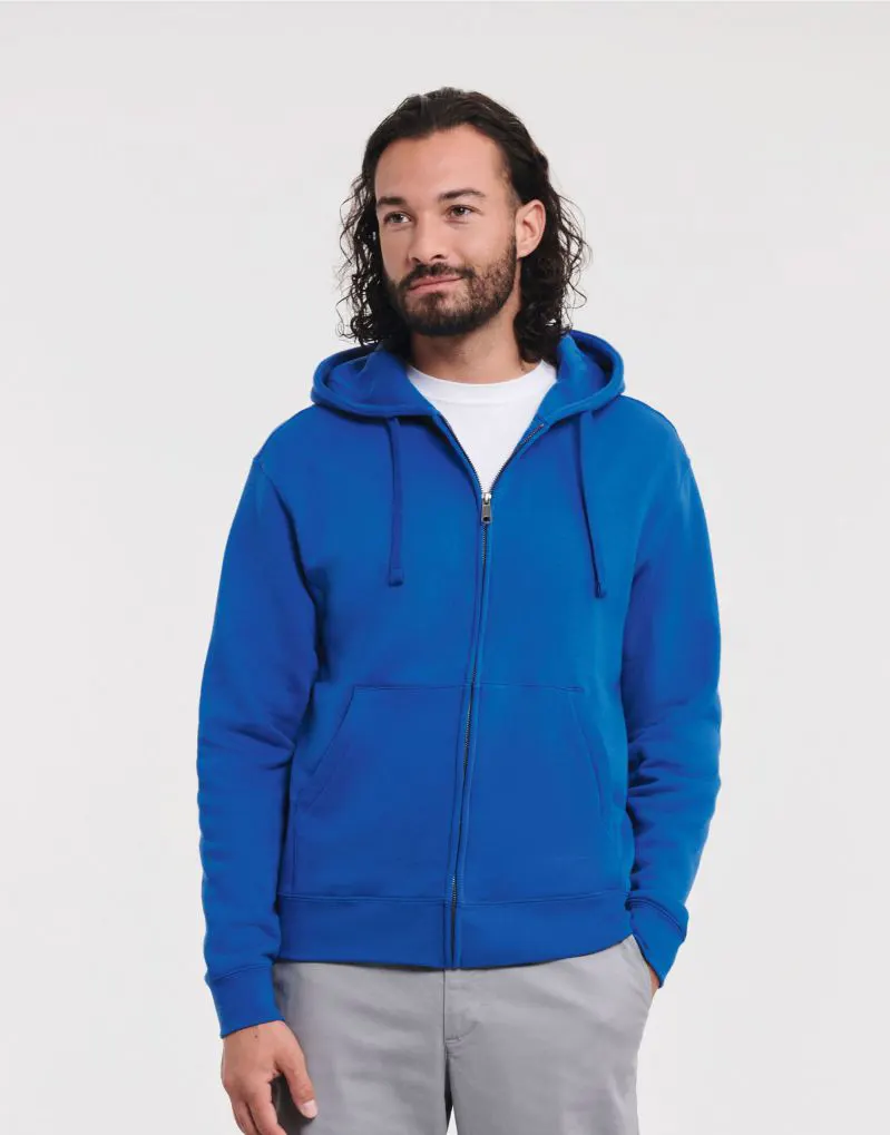 Russell Mens Authentic Zipped Hood Jacket