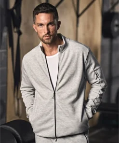 Tee Jays Athletic Full Zip Cardigan