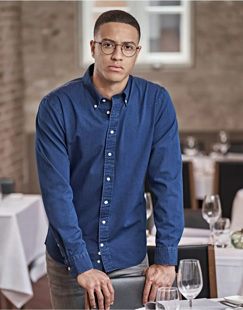 Tee Jays Mens Casual Twill Shirt