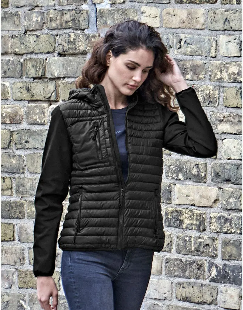 Tee Jays Ladies Hooded Crossover Jacket