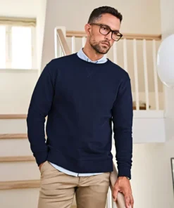 Tee Jays Ribbed Interlock Crewneck