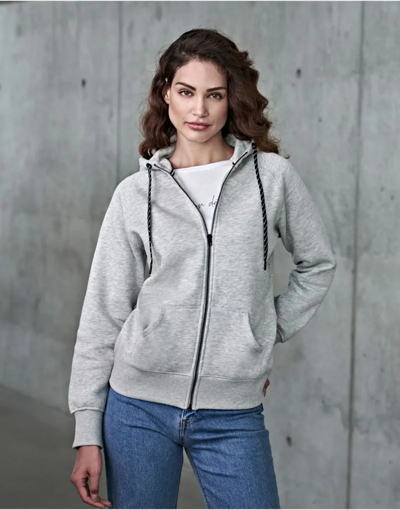 Tee Jays Ladies Fashion Full Zip Hood