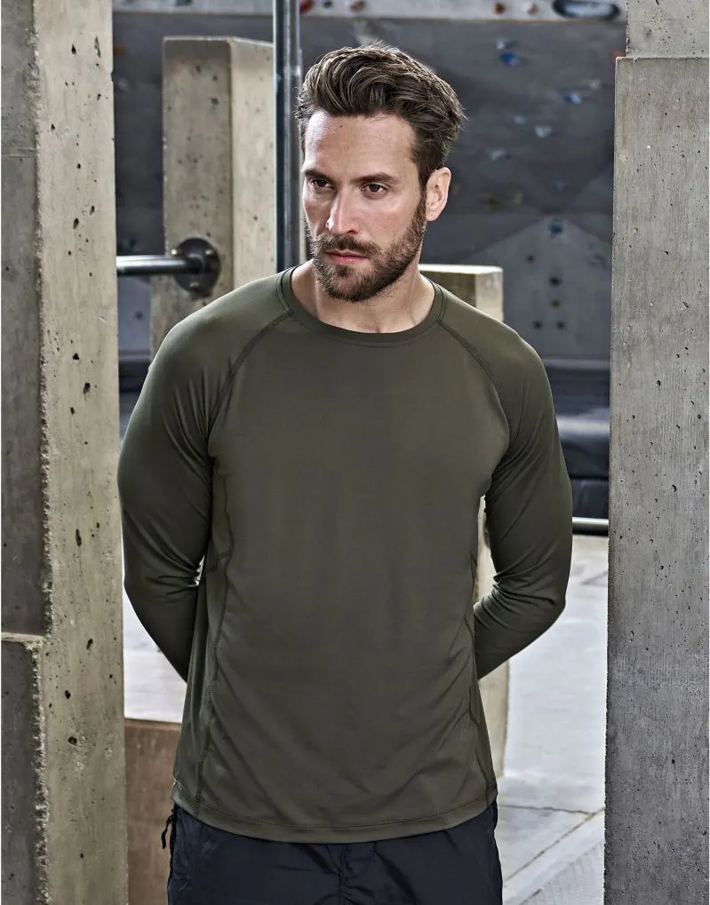 Tee Jays Mens Long Sleeve CoolDry Tee