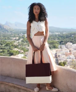 Westford Mill EarthAware Organic Contrast Shopper