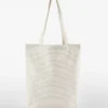 Westford Mill Striped Organic Cotton Tote