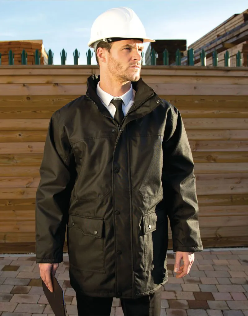 WORK-GUARD by Result Mens Platinum Managers Jacket