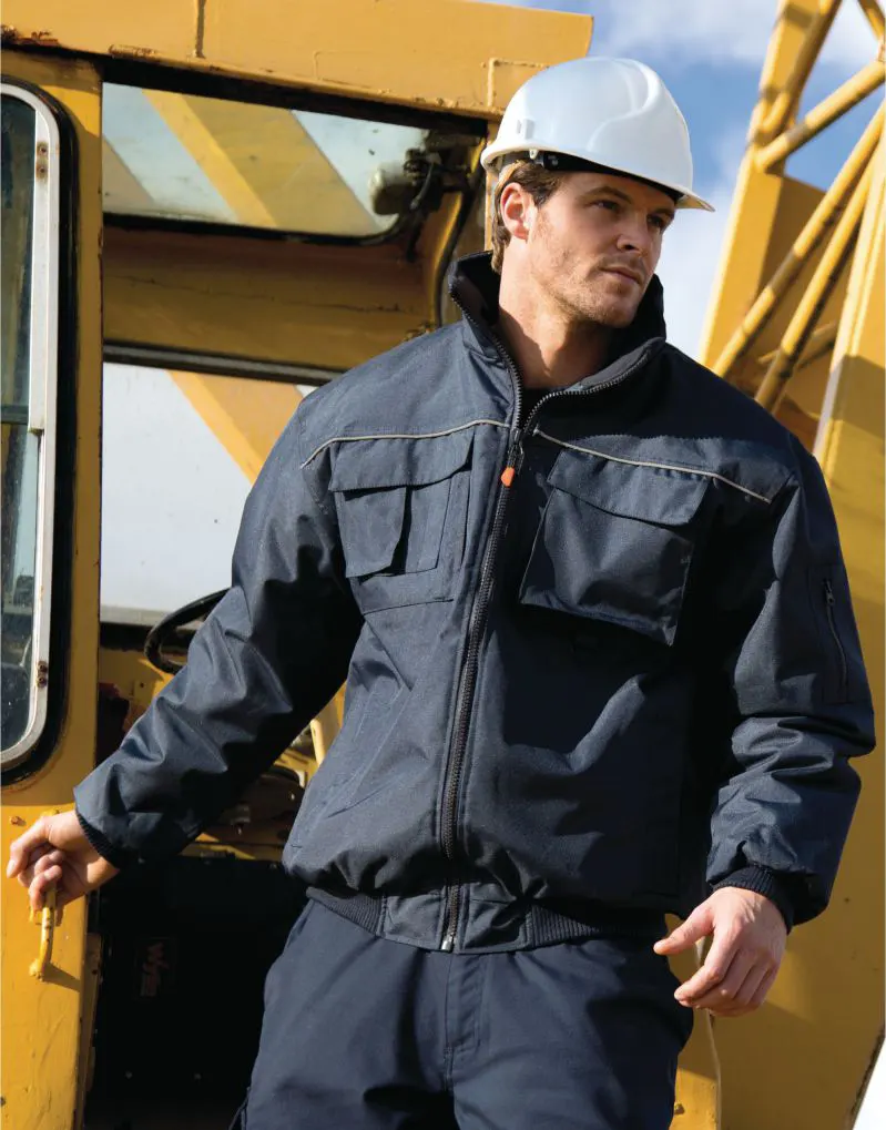 WORK-GUARD by Result Mens Sabre Pilot Jacket