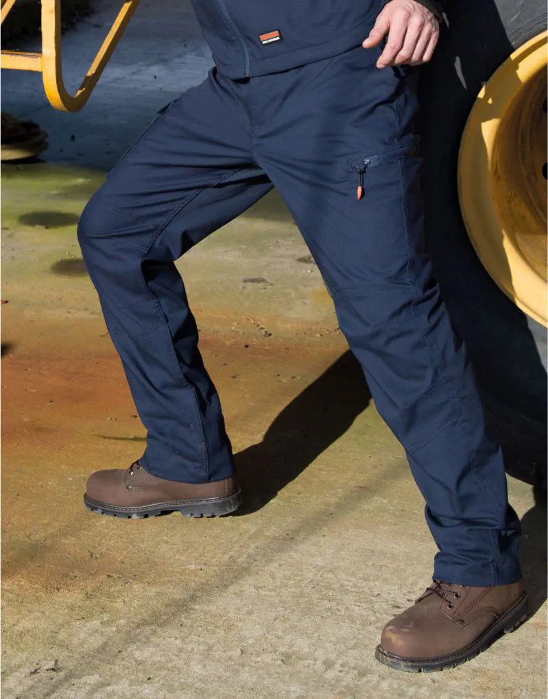 WORK-GUARD by Result Mens Sabre Stretch Trousers (Reg)