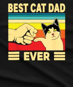 Best Cat Dad Ever T-Shirt