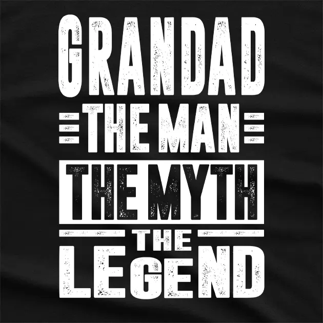 Grandad The Man The Myth The Legend T-Shirt