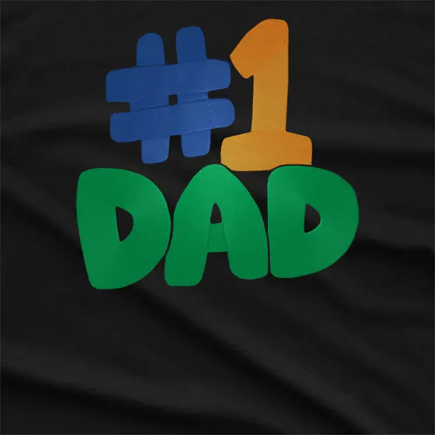 No 1 Dad T-Shirt