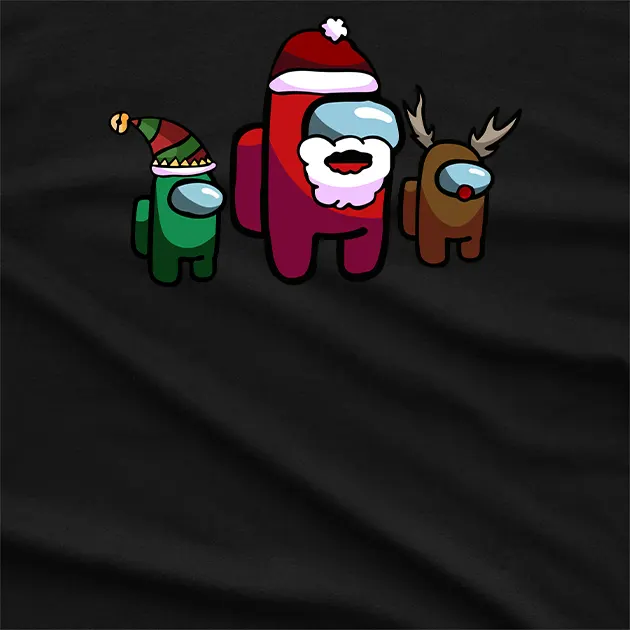 Among Us Christmas T-Shirt