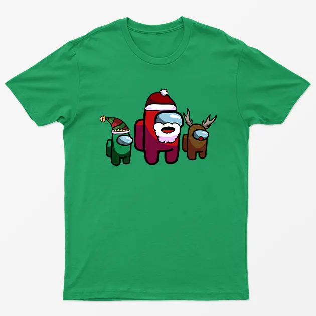 Irish Green Among Us Christmas T-Shirt