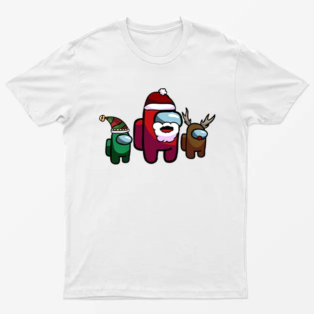 White Among Us Christmas T-Shirt