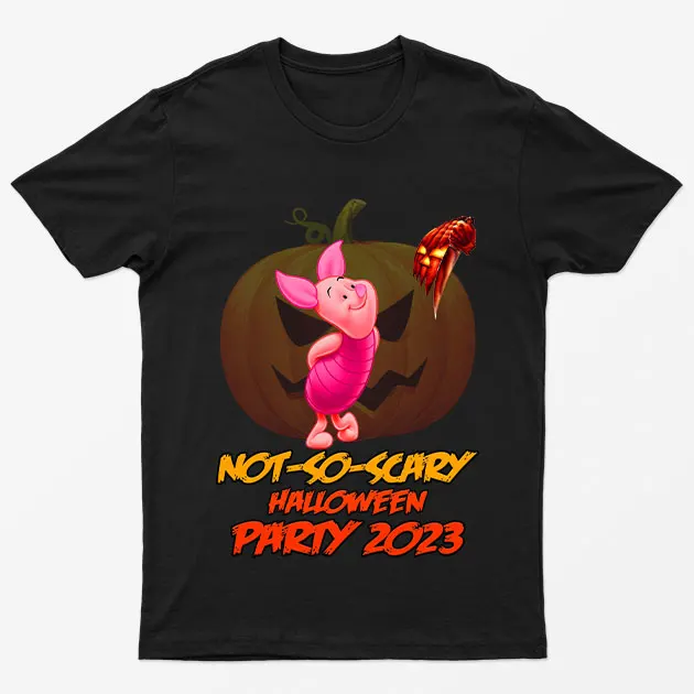 Black Animated Fright Night T-Shirt