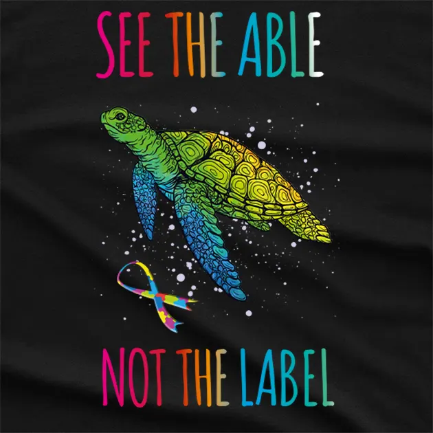 Autism Awareness See The Able Graphic T-Shirt