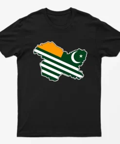 Black Azad Kashmir T-Shirt