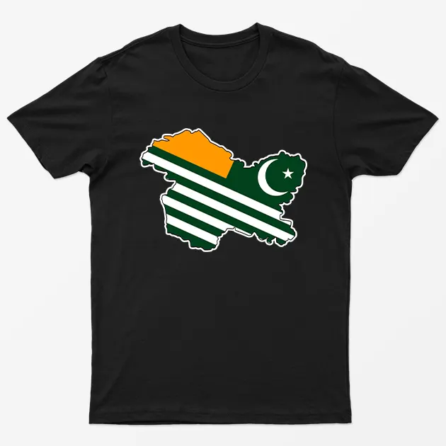 Black Azad Kashmir T-Shirt