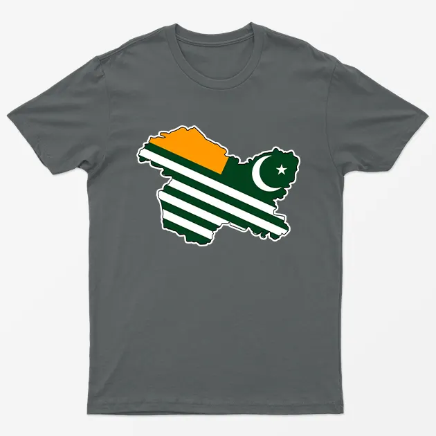 Charcoal Azad Kashmir T-Shirt