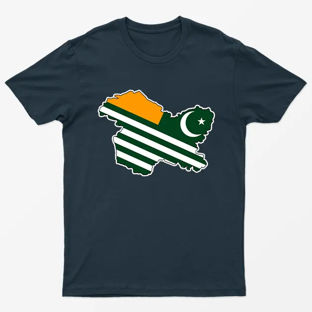 Navy Blue Azad Kashmir T-Shirt