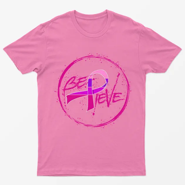 Azalea Be Positive Breast Cancer Awareness T-Shirt