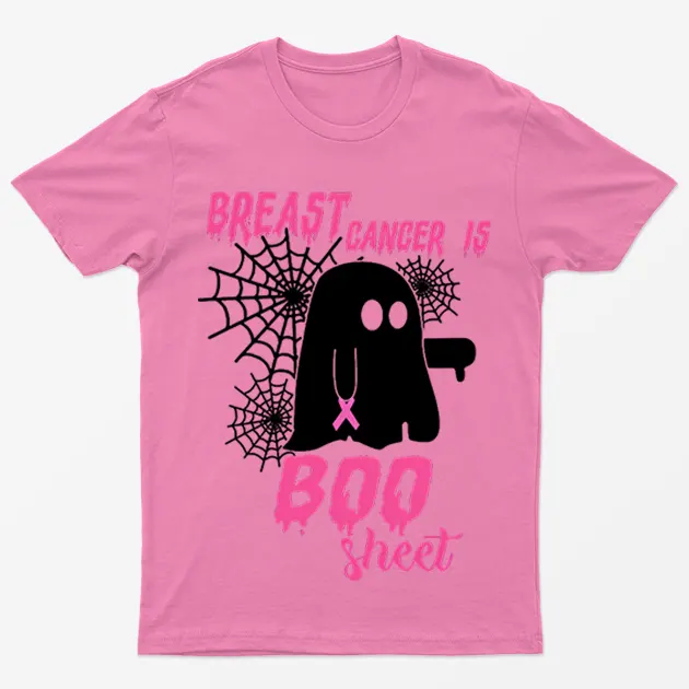 Azalea Boo Sheet Breast Cancer Awareness T-Shirt