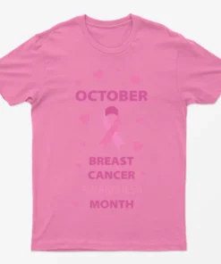 Azalea Breast Cancer Awareness Month October T-Shirt