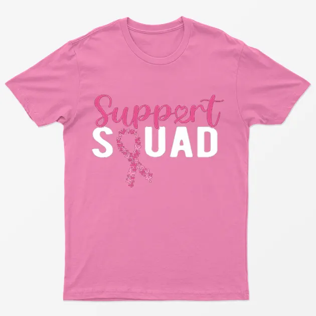 Azalea Breast Cancer Support Squad T-Shirt