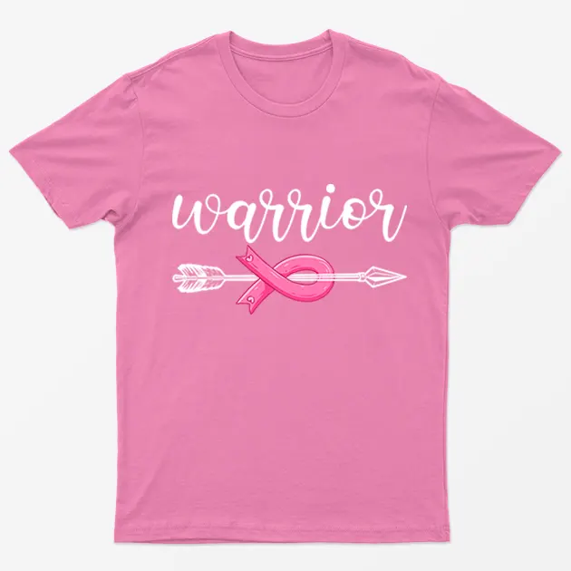Azalea Breast Cancer Warrior Pink Ribbon T-Shirt