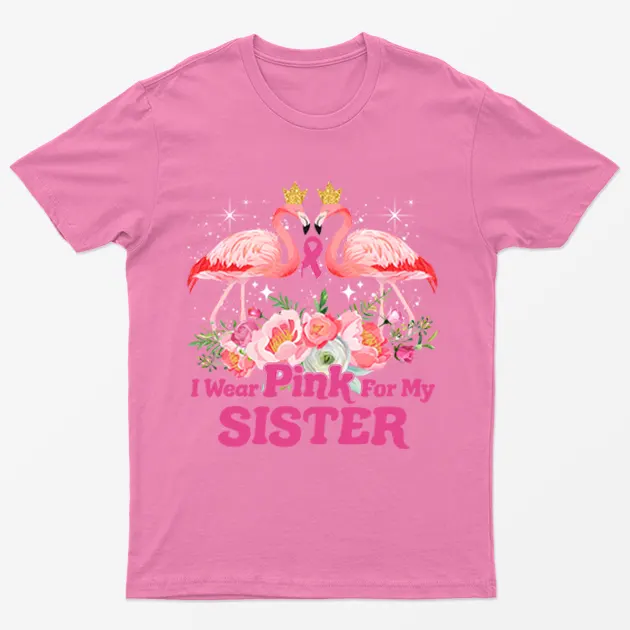 Azalea I Wear Pink For My Sister T-Shirt