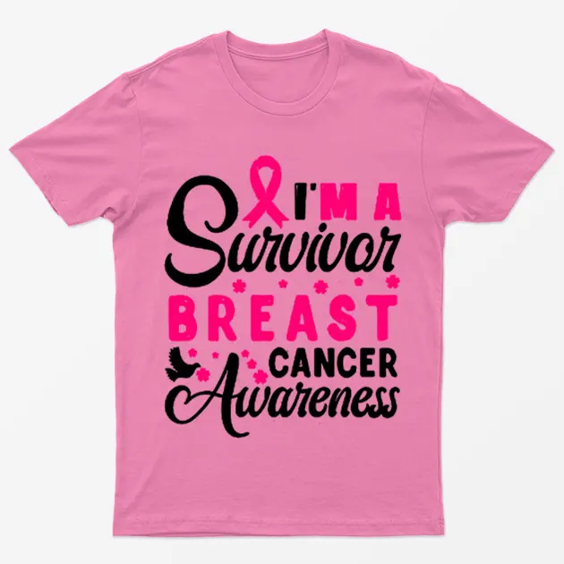 Azalea I am a Survivor Breast Cancer T-Shirt
