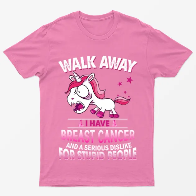 Azalea I have Breast Cancer for Stupid People T-Shirt