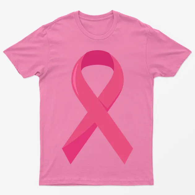 Azalea Pink Ribbon Breast Cancer Awareness T Shirt