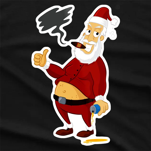 Bad Santa Claus T-Shirt