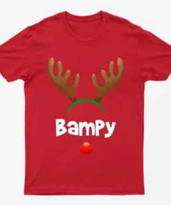 Red Bampy Reindeer Nose T-Shirt