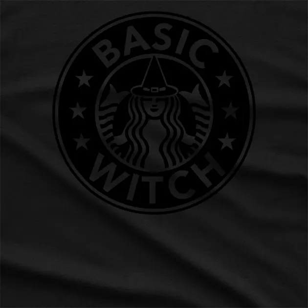 Basic Witch Star Bucks Halloween T-Shirt