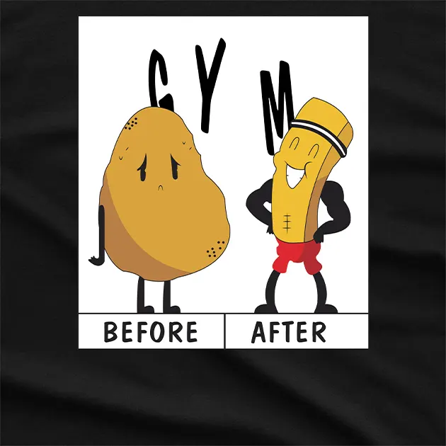 Azalea Before And After Gym T-Shirt