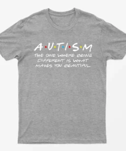 Sport Grey Being Different Autism Graphic T-Shirt