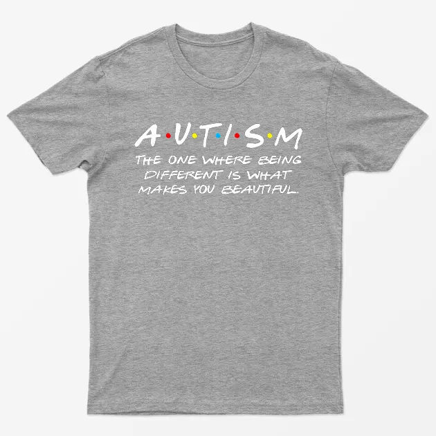 Sport Grey Being Different Autism Graphic T-Shirt