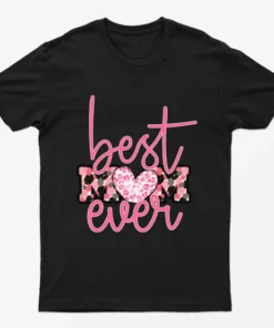 Black Best Mom Ever T-Shirt