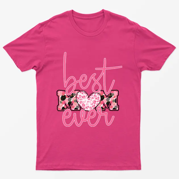 Heliconia Best Mom Ever T-Shirt
