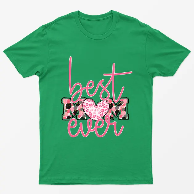 Irish Green Best Mom Ever T-Shirt