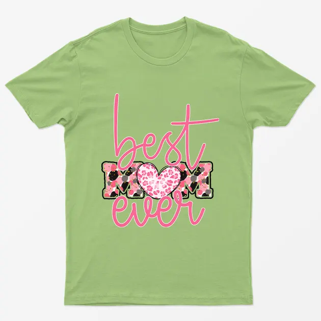 Lime Best Mom Ever T-Shirt